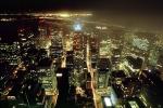 City lights, Cityscape, Skyline, Downtown, Downtown-SF, nighttime, buildings, CSFV12P09_04