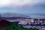 Cathedral, USF, UCSF, skyline, buildings, from Twin Peaks