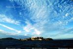 Alcatraz Island, Alto Cumulus Clouds, CSFV13P08_14