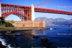 Golden Gate Bridge, Fort Point, Building, 1964, 1960s, CSFV14P01_12