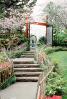 Steps, Stairs, Bamboo Fence, Buddha, Japanese Tea Garden, 1965, 1960s, CSFV14P02_01