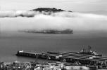 Alcatraz Island in the Fog, CSFV14P06_02BW