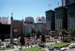 Union Square, downtown, Downtown-SF, Macy's, Saint Francis Hotel