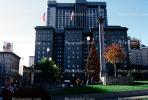 Union Square, Saint Francis Hotel, building, trees, downtown, downtown-SF