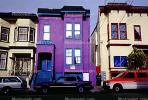 Cars, Homes, residence, unique Purple building