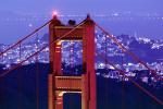 Golden Gate Bridge, Twilight, Dusk, Dawn, CSFV17P05_01