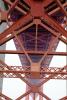 Golden Gate Bridge, matrix, lattice work, truss, detail