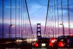 Golden Gate Bridge, Cars, automobile, vehicles, CSFV18P12_13