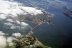 Marin Headlands, Sausalito, Golden Gate Bridge, fog