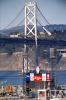 San Francisco Oakland Bay Bridge, Tower, Scoreboard, clock, mitt