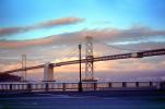 San Francisco Oakland Bay Bridge Sunset, the Embarcadero, CSFV21P14_04