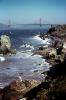 Sea Cliff, Rocky Shore, Shoreline, Waves, Ocean, 1972, 1970s, CSFV22P11_11