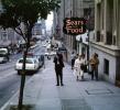 Sears Food, Cars, Vehicles, downtown San Francisco, 1960s