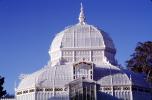 Conservatory Of Flowers, Reconstruction after a storm, building, detail