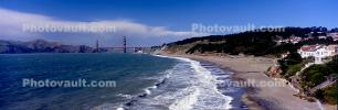 Golden Gate Bridge, Panorama, Baker Beach, SeaCliff, CSFV23P04_18