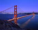 Golden Gate Bridge, Sunset, Dusk, twilight, CSFV23P07_07