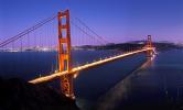 Golden Gate Bridge, Sunset, Dusk, twilight, CSFV23P07_11
