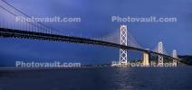 San Francisco Oakland Bay Bridge, Panorama, CSFV24P01_18B