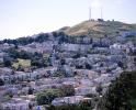 the Castro District, Twin Peaks, view from Buena Vista Hill
