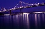 San Francisco Oakland Bay Bridge, Twilight, Dusk, Dawn, CSFV24P11_14