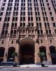 Russ Building, arch entrance, gothic tower, commercial office building, Financial District, building, detail