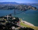 Golden Gate Bridge, Marin County Headlands, CSFV25P08_12
