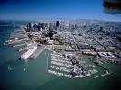 The Embarcadero, Pier-39, docks, piers, boats, marina, Cityscape, skyline, building, downtown, skyscrapers