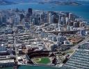 Pacbell Ballpark, SOMA, Cityscape, skyline, buildings, downtown, skyscrapers, marina, boats