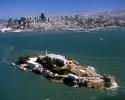 Alcatraz Island, boats, pier, dock, buildings, skyline, waterfront, CSFV25P13_15