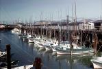 Piers, Docks, Harbor, landmark boats, June 1960, 1960s, CSFV26P07_18