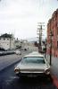 Hyde Street Pier, Ford Thunderbird, car, automobile, sedan, 1968, 1960s, CSFV26P12_01