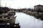 Fishermans Wharf, Fishing Boats, Docks, 1968, 1960s