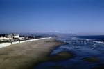 Ocean-Beach, pier, seawall, 1950s