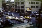Yellow Cab Company Garage, Downtown San Francisco, Cars, 1950s