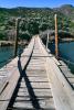 One Lane Wooden Bridge, Rio Grand River, Dixon