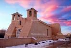 San Francisco de Assisi Mission Church, Ranchos de Taos, Roman Catholic, Lenticular Cloud, CSMV02P07_01B.1743