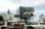 Civic Plaza Fountain, City Center, Downtown Albuquerque, CSMV02P13_16