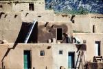 Ladder, Building, Taos Pueblo, CSMV03P04_16