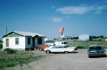 KSYX, 1420, K-6 Broadcasting Co., Cars, Radio Station, The Best Sound Around, Santa Rosa New Mexico, 1960s, CSMV03P05_01