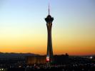 the Stratosphere, Twilight, Dusk, Dawn, Night, Exterior, Outdoors, Outside, Sunset, CSND01_054