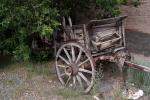 Wooden Wagon, Wheel, Eureka Nevada, CSND02_198