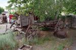 Wooden Wagon, Wheel, Eureka Nevada, CSND02_199