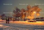 Lake, trees, pickup truck, Twilight, Dusk, Dawn, snow, blizzard, sleet, storm, Cold, Ice, Frozen, Icy, Snowy, Winter, Wintry, CSNV01P12_10.1744