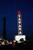 Sahara Hotel, Casino, Night, Nighttime, Neon Lights, CSNV02P05_06