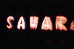 Sahara Hotel, Casino, Night, Nighttime, Neon Lights, CSNV02P05_08