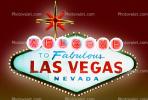 Las Vegas Welcome Sign, Welcome to Fabulous Las Vegas Nevada, Welcome Las Vegas, Sign, Signage, Nighttime, Night, glow, CSNV02P09_13C