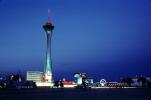 The Stratosphere, hotel, casino, building, tower, Sunset, CSNV02P11_18