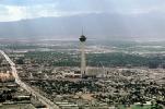 The Stratosphere, hotel, casino, building, tower, cityscape, skyline