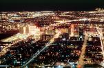 The Strip, Neon Signs, Cityscape, Skyline, buildings, Nighttime, Night