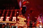 Night, Neon lights, Exterior, Outdoors, Outside, Nighttime, Downtown Vegas